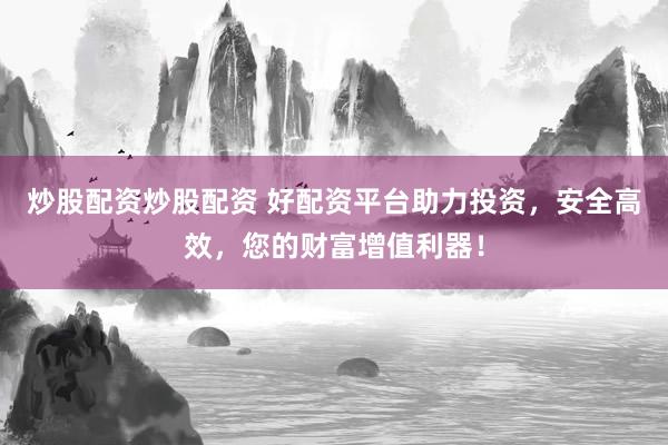 炒股配资炒股配资 好配资平台助力投资，安全高效，您的财富增值利器！